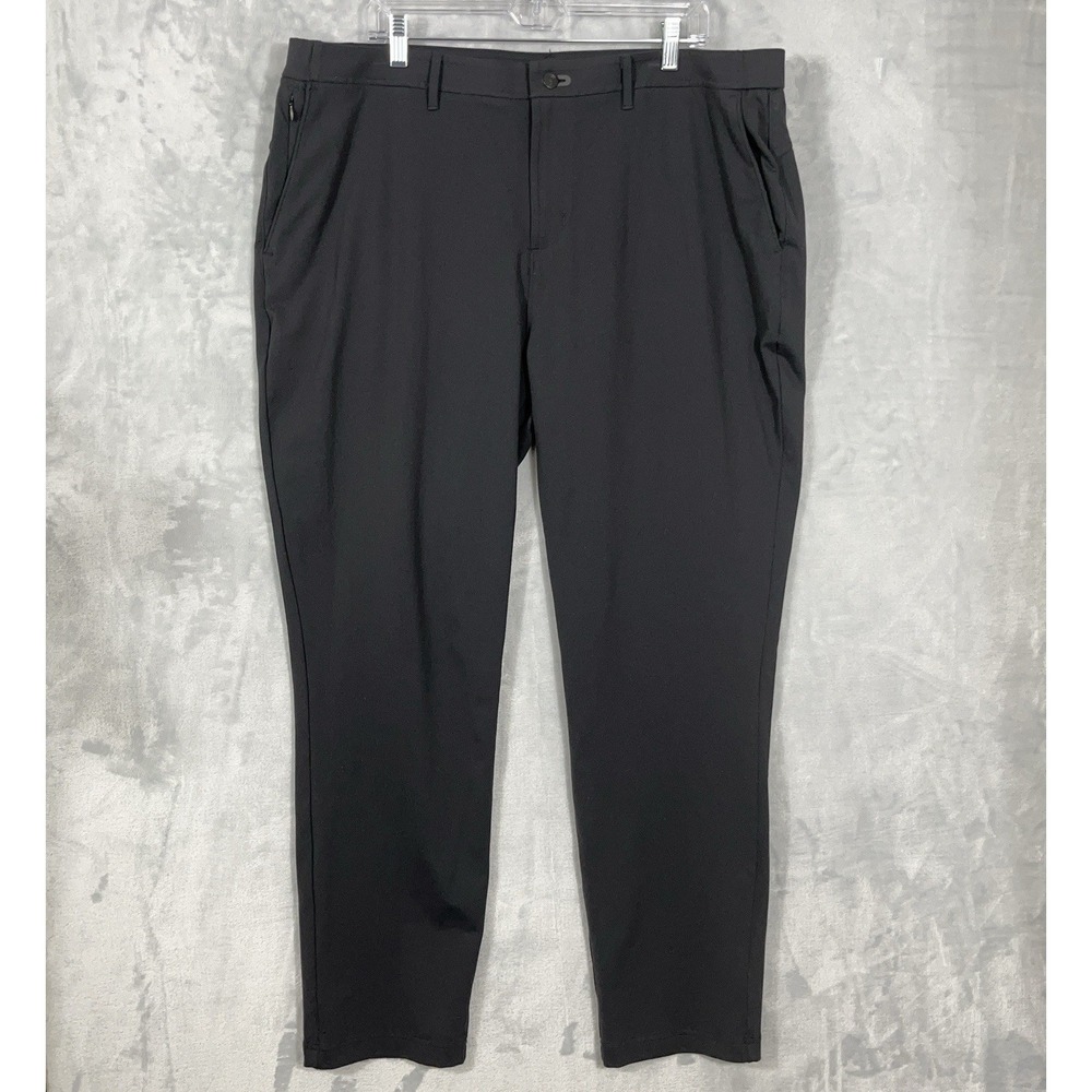 Public‎ Rec Mens Gamechanger Pants 42x32 Performance Stretch Black Golf Travel